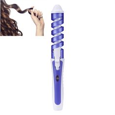 scalding spiral curling rod curler electric curling rod electric heating rod large curler pear hair curler curler US PLUG Material: ABS Color: as the picture shows, (Due to the difference between different monitors, the picture may have slight color difference. please make sure you do not mind before ordering, Thank you!) Package weight: 300g Package size: 30.5x8x3.5cm,(Please allow 1-3mm error due to manual measurement. please make sure you do not mind before ordering.) Heated Brush Straightene Curlers For Short Hair, Heated Brush, Hair Curler Wand, 3 Barrel Curling Iron, Wand Curling Iron, Magic Hair Curlers, Curling Rods, Curl Hair With Straightener, Rotating Curling Iron