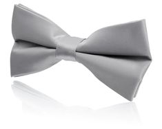 Smart and stylish, this traditionally made ready-to-wear silver bow tie is made from high quality polyester. It is pre-tied for your convenience and is easily adjusted to any collar width. Wing Collar Shirt, Silver Bow Tie, Black Tie Tuxedo, Boys Waistcoat, Tweed Wedding, Tweed Overcoat, Burgundy Tuxedo, Harris Tweed Jacket, Wedding Waistcoats