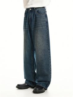 Take a trip down memory lane with these Wide Leg Vintage Faded Jeans from nightcity Clothing. Elevate your everyday casual style with this timeless pair of denim jeans. The wide legs and vintage-inspired faded look will give off those all-important vintage feels, perfect for pairing with any top and shoes for a laid-back look. With these wide leg vintage jeans, you’ll have effortless style and comfortable wear every time.
Gender: MenMaterial: Denim, PolyesterClothing Length: Full LengthWaist: Mi Urban Washed Flare Jeans For Streetwear, Urban Style Medium Wash Flare Jeans, Faded Wide Leg Grunge Jeans, Grunge Wide Leg Faded Jeans, Streetwear Flare Jeans In Washed Blue Rigid Denim, Streetwear Washed Blue Rigid Denim Flare Jeans, Washed Blue Rigid Denim Flare Jeans For Streetwear, Washed Blue Rigid Denim Flare Jeans, Vintage Baggy Straight Leg Jeans