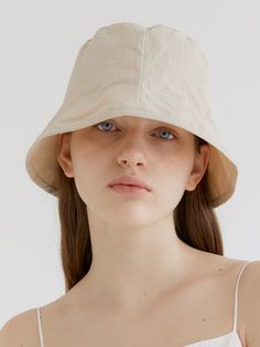 Editor's Noteshalden is a brand that started with the minimalism and warm sensibility of Northern Europe.- Bucket hat- Seamless brim- Brand logo pendant detail- Lightweight and breathable- Top stitching detail- Simple and casual Measurements (in.)- Head Girth: 22.05 in.- Depth: 6.1 in. Composition & Care- 100% Nylon- Do not wash or dry cleaning- Do not squeeze or iron- Wipe off moisture and stains with a dry cloth with little moistureDesigner- by halden Everyday Lightweight Solid Sun Hat, Everyday Lightweight Solid Color Sun Hat, Lightweight Flat Brim Bucket Hat For Everyday, Solid Color Brimmed Hat For Everyday, Beige Bucket Hat For Everyday, Solid Color Everyday Brimmed Hat, Everyday Short Brim Hat, Lightweight Brimmed Bucket Hat For Everyday, Cream Lightweight Bucket Hat With Flat Brim