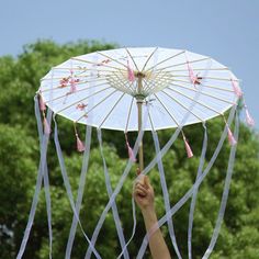 Fringe Umbrella, Chinese Parasol, Bamboo Umbrella