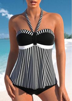 Color:Black;Size:S;Size:M;Size:L;Size:XL;Size:XXL;Bra Style:Padded;Support:Wire Free;Pad Style:Removable;Strap Style:Adjustable;Package Contents:1 X Tankini Top , Without Bottom;Occasion:Sport; Womens Tankini Swimwear, Black Tankini Top, Ruched Tankini, Tankini Swimwear, Striped Tankini, Black Tankini, Womens Tankini, Swimwear Tankini, Tankini Set