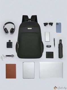 Bird in Bag - Ultimate Water-Repellent Backpack for College and Travel Waterproof Solid Color Travel Backpack, Functional Waterproof Solid Color Backpack, Waterproof Backpack For Travel, Solid Color Travel Backpack With Portable Feature, Backpack For College, Trendy Backpacks, Adjustable Bag, College Backpack, Large Backpack