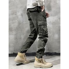 Functional Plus Size Cargo Pants Fabric: 95% cotton+5% spandex Size: S, M, L, XL, 2XL, 3XL, 4XL, 5XL, 6XL, XL Multiple Color Selections: Army Green, Black, Gray  Season: Spring, Fall, Winter Cotton Sweatpants With Multiple Pockets, Full-length Cotton Sweatpants With Multiple Pockets, Full Length Cotton Sweatpants With Multiple Pockets, Green Cotton Sweatpants For Outdoor Activities, Green Cotton Sweatpants For Outdoor, Stretch Cotton Pants With Multiple Pockets, Cotton Stretch Bottoms With Multiple Pockets, Stretch Cotton Bottoms With Multiple Pockets, Outdoor Cotton Full-length Bottoms