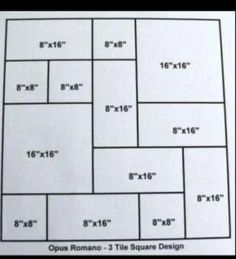 the size and width of a square floor plan is shown in this image, with measurements for