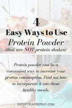 Diy Protein Shake Powder, Best Way To Use Protein Powder, What To Put Protein Powder In, Recipes To Add Protein Powder, Drinks With Protein Powder, What To Add Protein Powder To, Different Ways To Use Protein Powder, Ways To Eat Protein Powder