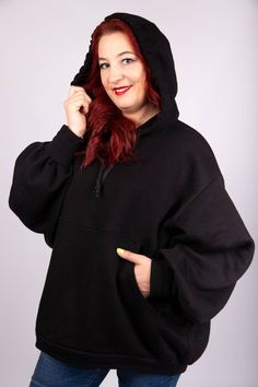 Description: Very comfortable Hoodie, Soft, warm, with a hood. This Hoodie we wear with one of our sports style dresses or with trousers, which can also be purchased in our store.  High quality fabric.  Warm, soft.  the fabric does not roll, the product does not deform.  Good quality product. Material:  95% cotton 5% elastan Size can be ordered. See my size chart. The order will be completed within 3 -7 days. If you wish your order to be delivered to a different address, please mention that in a Cozy Black Hoodie With Pockets, Cozy Black Sweatshirt With Pockets, Black Cozy Sweatshirt With Pockets, Black Fleece Sweats For Winter, Black Drawstring Hood Sweats For Winter, Black Sweats With Kangaroo Pocket For Fall, Black Winter Sweats With Kangaroo Pocket, Winter Black Sweats With Kangaroo Pocket, Oversized Hooded Sweats For Fall