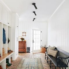 the hallway is clean and ready for us to use as a storage area in the house