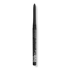 Retractable Vivid Rich Mechanical Eyeliner Pencil - VIVID MECHANICAL EYE PENCIL ALWAYS ONYXBenefitsFrom spicy pearl to amber stunner, these razor-sharp liners will be your prized gems for the richest eye look ever!Twist up mechanical eye liner pencil that never needs sharpening!The hydrating formula glides on effortlessly & lasts all dayThis long lasting eyeliner is smudge-proof through heat and humidity12, 1-swipe vivid shades, loaded with creamy gem-tone pigments that enhance & brighten eyes a Eyeliner For Under Eye, Black Undereye, Black Pencil Liner, Brighten Eyes, Dr Wardrobe, Winged Eye, Gem Tones, Long Lasting Eyeliner, Winter Shopping