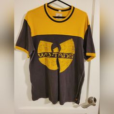 Wu-Tang Limited Edition Tshirt Trunk Ltd Trunk Ltd Is A Trademark Of Live Nation Worldwide, Inc Vtg Sold As Is. In Euc Final Sale Make Offers Wu Tang T Shirt, Live Nation, Mens Trunks, Wu Tang, Yellow Black, Black N Yellow, Trunk, Final Sale, Limited Edition