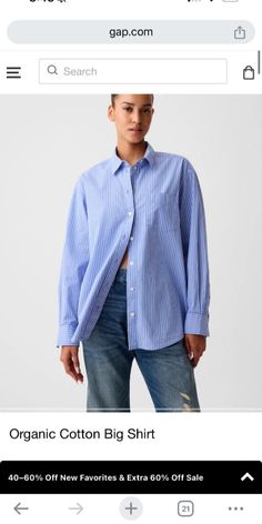 Classic Oversized Shirt For Daywear, Oversized Long Sleeve Gap Tops, Gap Cotton Shirt With Button Cuffs, Gap Oversized Long Sleeve Tops, Gap Long Sleeve Shirt With Button Cuffs, Oversized Cotton Tops With Button Cuffs, Gap Collared Shirt For Daywear, Gap Collared Shirt For Daytime, Oversized Gap Tops For Fall