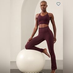 Quality Pant With The Buttery Soft Powervita Fabric. Great For On The Go Or For Your Workout. New In Excellent Condition! Straight Leg Pant, Bra Dress, Women's Activewear, Low Impact Workout, Athleta Pants, Womens Activewear, Straight Leg Pants, Girls Shopping, Dress Accessories