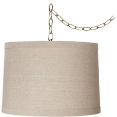 a lamp with a chain hanging from it