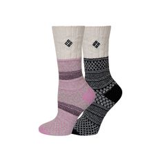 These Women's Columbia 2-Pack Super Soft Micro Texture Crew Socks will become your new favorite.Click on this WOMEN'S GUIDE to find the perfect fit and more! These Women's Columbia 2-Pack Super Soft Micro Texture Crew Socks will become your new favorite. Click on this WOMEN'S GUIDE to find the perfect fit and more! FEATURES 2-pack of socks • Soft, comfortable micro poly yarn for a luxurious touch Thermal Mild compression (8-15 mmHg) RibbedFABRIC & CARE Polyester, spandex Machine wash Imported Size: One Size. Color: Minuet Char. Gender: female. Age Group: adult. Socks And Hosiery, Ribbed Fabric, Crew Socks, Hosiery, Polyester Spandex, Fabric Care, 2 Pack, Gender Female, Columbia