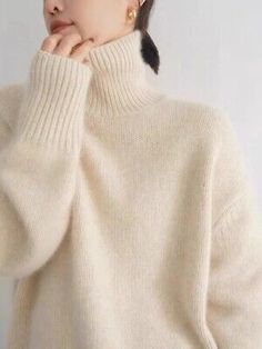 ad eBay - New Cashmere Sweater Women High Neck Pullover Sweater Warm Loose Knitted Jacket - Buy Now, click the link (eBay)