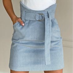 Rok Mini, Solid Skirt, Corduroy Skirt, Body Con Skirt, Casual Lace, Trend Fashion, Casual Skirt, Fashion Pattern, Mode Inspiration