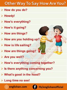 two children talking to each other with the words'how do you say? '