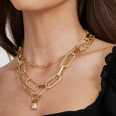 Indulge in versatile elegance with our Maeve Necklace. Crafted with a classic paperclip chain, this necklace is complete with an adjustable design, allowing you to customize the length to suit any outfit or neckline. Elevate your style effortlessly with the timeless charm and adaptability of the Maeve Necklace. Material: 14k Gold Filled Size: 17"L , adjustable Closure: Lobster Paperclip Chain Necklace, Elevate Your Style, Paper Clip, Gold Filled, Chain Necklace, Gold Tones, Chain, Gold, Design