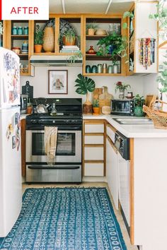 the kitchen is clean and ready for us to use