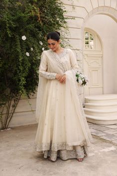 Nikkah Dress For Bride, Agha Noor Bridal, Nikah Outfit, Agha Noor, Nikah Dress, Desi Wedding Dresses, Nikkah Dress, Latest Bridal Dresses, Pakistani Wedding Outfits