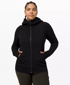 Scuba Hoodie *Light Cotton Fleece | Women's Hoodies | lululemon Scuba Full Zip Hoodie, Scuba Hoodie, Women's Hoodies, Outfit Formulas, Black Sweatshirt, Wrap Sweater, Women Hoodies Sweatshirts, Cotton Fleece, Sporty Style