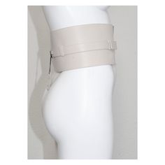 Rare vintage 1990s wide beige leather JEAN PAUL GAULTIER corset belt nbw Beautiful made piece, adjustable closure, never been worn, some small scuffs from storage otherwise perfect 100% leather label says: JEAN PAUL GAULTIER, made in Italy. size 80 Width: 12.5 cm Length: 80 cm original retail price €365.00 Chic Fitted Beige Belt, Chic Beige Fitted Corset Belt, Chic Beige Corset Belt, Fitted Beige Corset Belt With Corset Back, Chic Beige Fitted Belt, Modern Fitted Corset Belt With Belt Loops, Chic Fitted Beige Corset Belt, Beige Fitted Chic Corset Belt, Beige Underbust Corset Belt