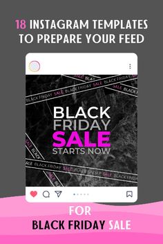 the black friday sale on instagram