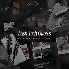 Lash Artist Instagram Template | Lash Tech Artist | Lash Tech Instagram Post | Lash Extension Templates | Lash Technician Social Media Post  ✨ Elevate Your Lash Game with our Exclusive Lash Tech Quote Templates! 💖 Transform your Instagram feed into a haven of lash inspiration with our stunning Lash Tech Quote Templates! Created for the passionate lash artists who understand the power of motivation, each template is a masterpiece designed to resonate with your fellow lash enthusiasts. Don't lose Lash Inventory, 30 Day Instagram Challenge, Lash Artist Instagram, Lash Inspiration, Tech Social Media, Lash Tech Instagram, Instagram Spaces, Tech Quotes, Inspo Pictures