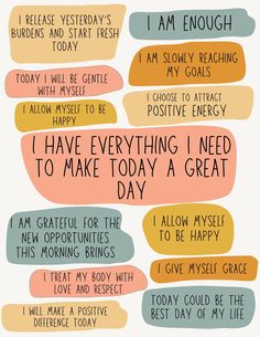 Daily Affirmations to hang on your wall or by a mirror so you don't have to read them from a notebook! I can create custom affirmations that resonate with you! I created this poster for myself but I wanted to share it in hopes that it can help someone else on their self care journey. Self Love Poster Ideas, Daily Mirror Affirmations, Better Self Care, Affirmation Images, Affirmation For Health, Mental Health Affirmation Ideas, Hope Affirmations, Printable Affirmations, How To Better Yourself Motivation