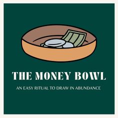 the money bowl an easy ritual to draw in abundance book cover art print by person