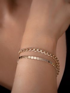 Take a daring leap and elevate your style with our 14K Solid Gold Figaro Chain Bracelet. Embrace the exhilaration of the Italian Figaro Chain Link and Square Cut Chain, perfect for stacking or wearing solo. With a bold Cuban Chain design, this Chain Set will add a touch of adventure to any outfit! ✪ Handmade / Handcrafted Fine Jewelry  ✪ Gold Weight: Approx. 7.00g   ✪ Metal:  14K Solid Gold   ✪Width of each Bangles:   ✪ Length of the each Bangles: 4-10 inches   ✪ Gold Color: White gold, Rose gol Gold Figaro Chain, Cuban Bracelet, Bracelet Stacking, Figaro Chains, Figaro Chain, Chain Design, Square Cut, Cuban Chain, Guinea Bissau