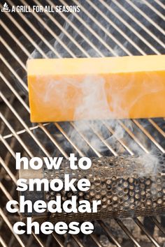 Smoked Swiss Cheese, Cheddar Cheese Recipes, Smoked Mozzarella, Smoked Cooking, Best Cheese