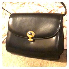 Authentic Vintage Gucci Black Handbag That Is In Absolutely Amazing Condition Like It Was Never Used And Just Stored To Admire!!! This Beauty Needs A New Home To Be Given The Attention And Use It Deserves!! It’s A One Of A Kind Rare Vintage Piece! One Of My Favs! Gucci Formal Crossbody Bag, Gucci Formal Satchel Bag, Vintage Gucci Evening Bags, Gucci Evening Crossbody Shoulder Bag, Gucci Evening Shoulder Bag, Gucci Bags With Gold-tone Hardware For Formal Occasions, Formal Gucci Bag With Gold-tone Hardware, Elegant Gucci Bag For Everyday Use, Vintage Gucci Shoulder Bag For Business