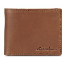 Carry your cards and cash in rugged style with this men's leather wallet from Eddie Bauer. Carry your cards and cash in rugged style with this men's leather wallet from Eddie Bauer. Made from Genuine Leather Dimensions: 4.5 in. x 3.5 in. x 0.5 in.FABRIC & CARE Leather Spot clean Imported Size: One Size. Color: Brown. Gender: male. Age Group: adult. Classic Bifold Wallet With Leather Patch, Rugged Leather Bifold Wallet, Rugged Brown Bifold Wallet, Rugged Leather Wallet With Coin Pocket, Rugged Style, Your Cards, Leather Bifold Wallet, Leather Wallet Mens, Bifold Wallet