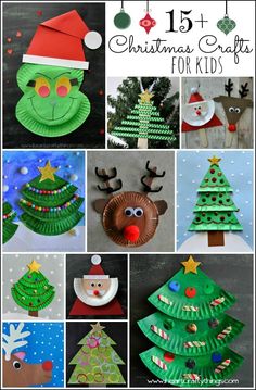 christmas crafts for kids on the app store's playlist, which includes paper plates and