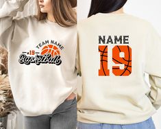 Custom  Basketball Sweatshirt, Basketball Fan clothing# Basketball Gift Shirt For Men & Women, Basketball Player Number, Team, Name sweatshirt Basketball tournament shirt,   Hello there! Welcome to ☆Star Fashion Sweatshirt-Hoodie☆ store.  We are here for different and top quality models. All of your designs that we hope you will like in our store are specially designed and produced for you. Do not hesitate to review. ☆Enjoy comfort and elegance. The material is a thick cotton and polyester blend Basketball Shirt Designs, Hoodie Store, Name Sweatshirt, Basketball Sweatshirts, Women Basketball, Basketball Tournament, Custom Basketball, Basketball Shirts, Half Time