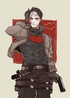 Jason Todd Tattoo Ideas, Jason Todd Cosplay, Jason Todd Wallpaper, Jason Todd Fanart, Bat Brothers, Red Hood Cosplay, Hood Wallpapers