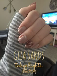 Color Street Giza Sands, Nails Ideas Autumn, Classy Nail Designs, Fabulous Nails, Creative Nails