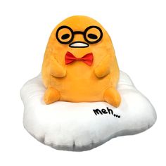 Where else would you find a lazy egg like Gudetama? Get sophisticated Gudetama and his glasses and bow tie. Collect the bacon or glasses 10-inch plush version. Sanrio Gudetama, Lazy Egg, Good Smile, Instagram Shop, 10 Inch, Fig, Bow Tie, Bacon, Egg