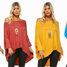 I Have A Couple Of These Cute Pull Over To Nicks Long Sleeve White Collar Very Comfortable Very Cozy Light Weight Oversized Yellow Summer Tops, Oversized Mustard Top For Spring, Mustard Stretchy Summer Top, Oversized Orange Top For Day Out, Oversized Yellow Casual Blouse, Oversized Yellow Blouse For Summer, Mustard Oversized Casual Top, Mustard Long Sleeve Top For Vacation, Mustard Long Sleeve Vacation Top