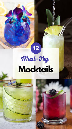 Mocktails Na Drink Recipes, Great Non Alcoholic Drinks, Drinks Ideas Party, Fancy Non Alcoholic Drinks Parties, Betty Buzz Mocktail Recipes, Fancy Mock Tails, Fancy Juice Recipes, Tea Party Drinks Beverages, Teacher Appreciation Mocktails