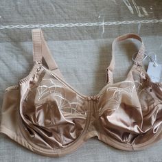 Bg6 New No Damage Or Stains Smoke Free Home Woman Bra, Pretty Lingerie, Bra Women, Women's Intimates, New Color, Shoulder Strap, Lingerie, Bra, Cream