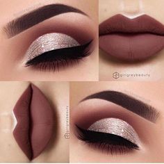 Red Lip Makeup Black Women, Lip Makeup Black Women, Gold Eye Red Lip, Maquillage Kylie Jenner, Brown Matte Lipstick, Dramatic Wedding Makeup, Dramatic Wedding, Wedding Makeup For Brown Eyes, Makeup Black Women