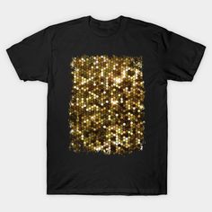 Enjoy this Beautiful Gold Sequin Style Glitter Pattern! -- Choose from our vast selection of Crewneck and V-Neck T-Shirts to match with your favorite design to make the perfect custom graphic T-Shirt. Pick your favorite: Classic, Relaxed Fit, V-Neck, Tri-Blend, Dolman Extra Soft Tri-Blend, Slouchy V-Neck, Slouchy, Premium, Heavyweight, Curvy, Ringer, and Curvy V-Neck. Customize your color! For men and women. Black Glitter Short Sleeve T-shirt, Black Glitter T-shirt With Short Sleeves, Gold Short Sleeve Top With Glitter Print, Gold Short Sleeve Tops With Glitter Print, Gold Letter Print T-shirt For Party, Glitter Pattern, Gold Sequin, V Neck T Shirt, Graphic T Shirt