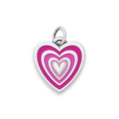 Buy Enamel Radiant Heart Charm for USD 68.00 | James Avery