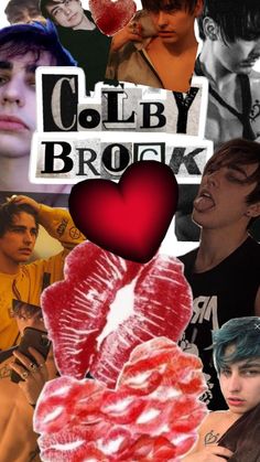 collage of photos with the words celebrity and heart shaped lollipops in front of them