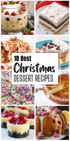 the best christmas desserts and dessert recipes