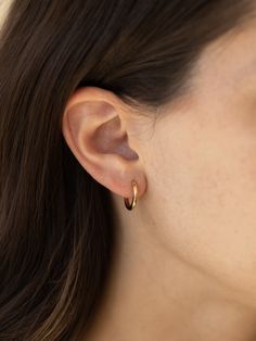 These small-sized hoops measure 15mm in diameter. They are comfortable and lightweight for daily wear. Measures 15mm in diameter - Heavy 18kt Gold Plate over brass with e-coating for extra longevity ** Our pieces are plated 1 micron thick, industry standard is .125. Quality is extremely important to us, and we wanted to ensure these pieces will last and work well for sensitive ears' Find the other sizes here: Classic Huggie, Medium Hoop, Large Hoop Simple Small Hoop Tarnish Resistant Huggie Earrings, Simple Tarnish Resistant Small Hoop Huggie Earrings, Tarnish Resistant Hoop Earrings, Everyday Tarnish Resistant Hoop Earrings, Everyday Tarnish-resistant Hoop Earrings, Hypoallergenic Hoop Huggie Earrings, Hypoallergenic Hoop Huggie Earrings For Everyday, Everyday Hypoallergenic Hoop Huggie Earrings, Hypoallergenic Small Hoop Huggie Earrings