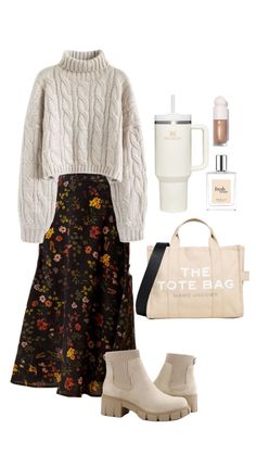 #Fallfashion#modestfashion#beigeaesthetic#denimmidiskirt#longjeanskirt #modestoutfit #neutralsaesthetic #fallfit #jeanskirt #midijeanskirt #midiskirt Acubi Outfit, Acubi Fashion, Skirt Sweater, Modesty Outfits, Cute Modest Outfits, Magic Aesthetic, Neue Outfits, Modest Fashion Outfits, Casual Style Outfits