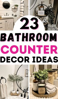 bathroom decor ideas that are easy and cheap